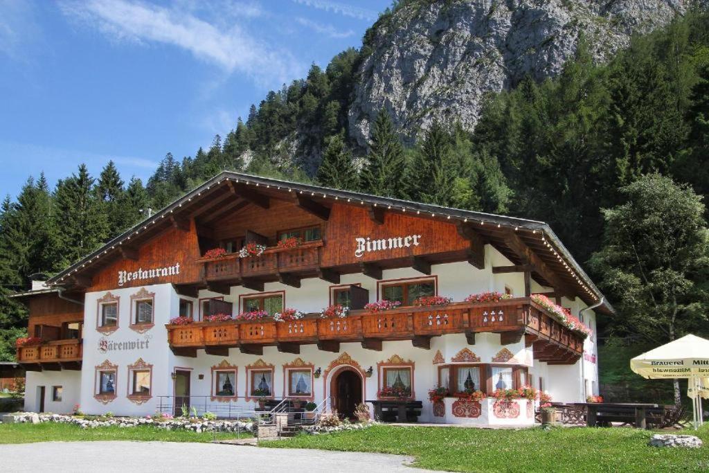 Bed and Breakfast Garni Baerenwirt Leutasch Exterior foto